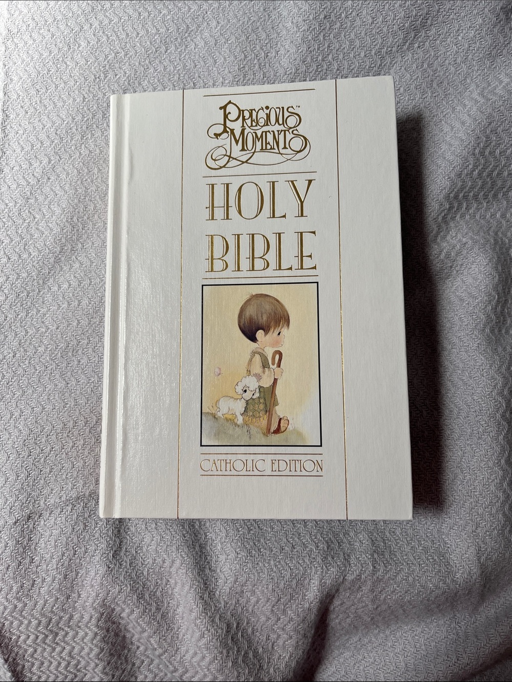 Precious Moments Holy Bible Catholic edition. Brand new with box.
